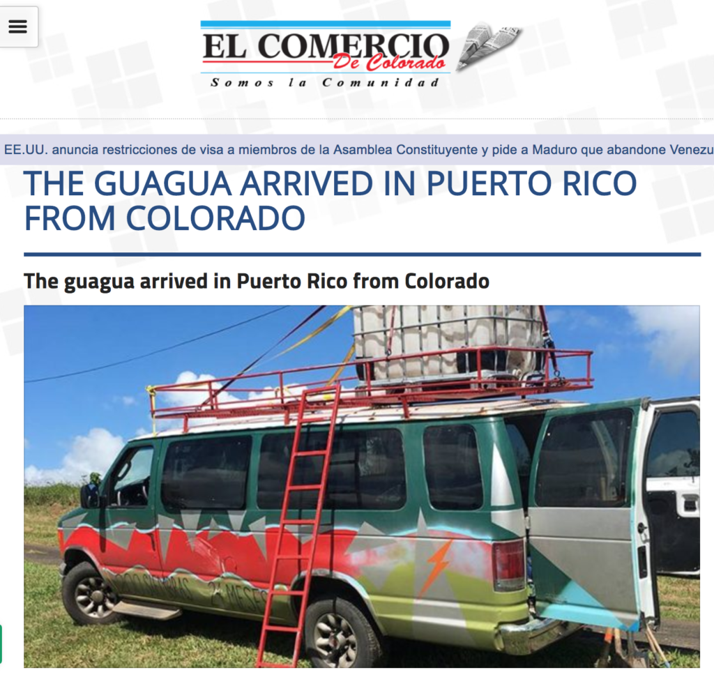 El Comercio Article